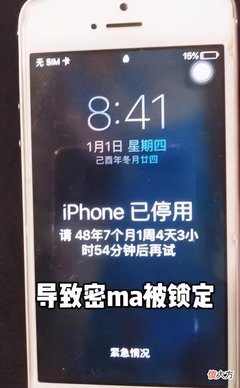 怎样解除iphone已停用,ipone已停用怎么解